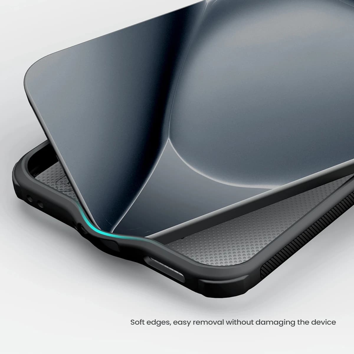 قاب ضدضربه دودی Xiaomi Redmi Note 15 Pro Plus مارک نیلکین مدل Super Frosted Shield Pro Clear — تصویر ۶