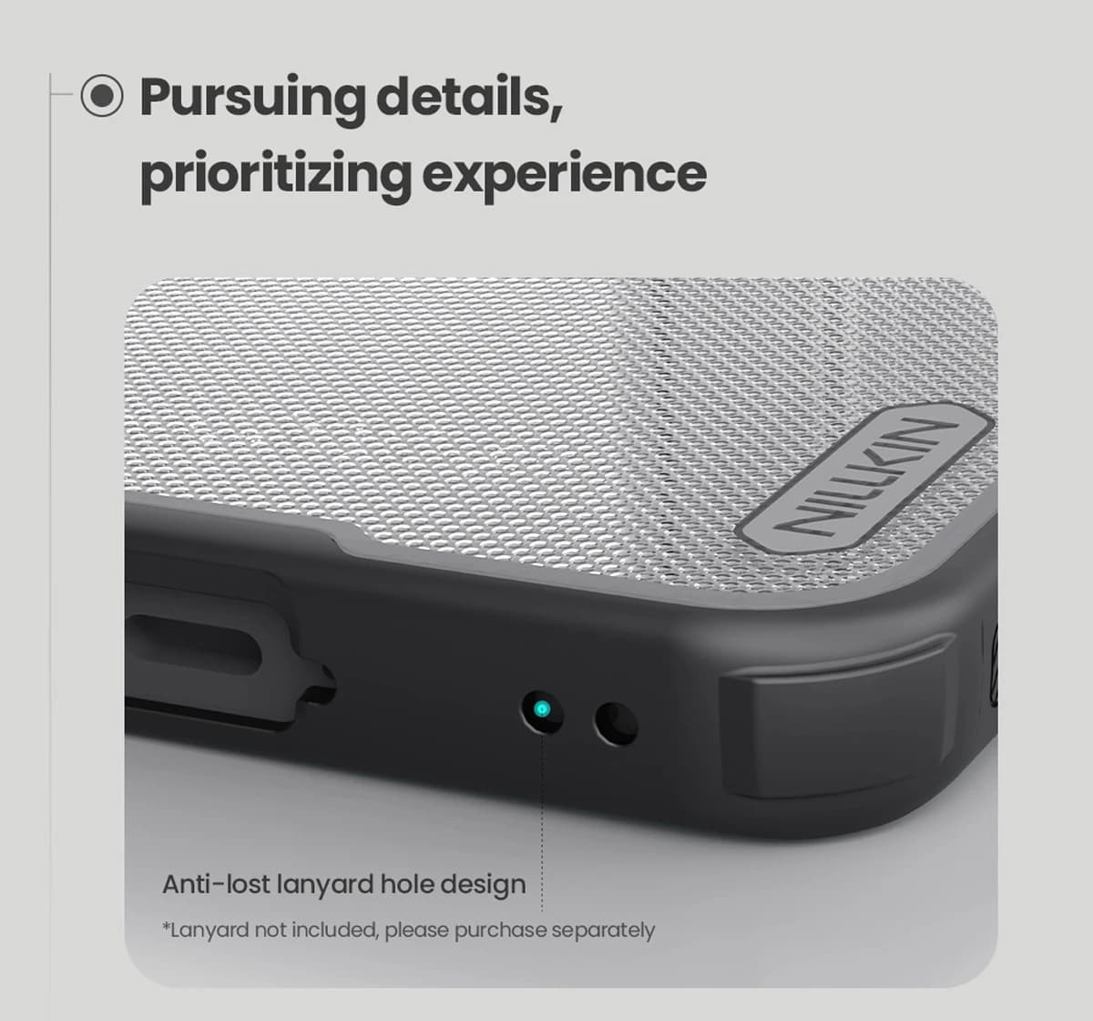 قاب ضدضربه دودی Nothing Phone 3 مارک نیلکین مدل Super Frosted Shield Pro Clear — تصویر ۷