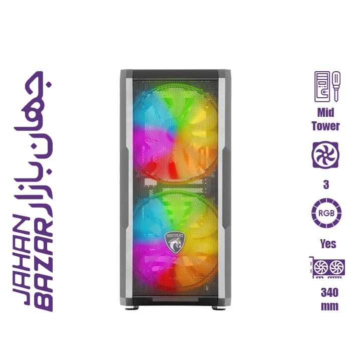 کیس کامپیوتر گرین CASE GREEN G4 GRIFFIN — تصویر ۱۲