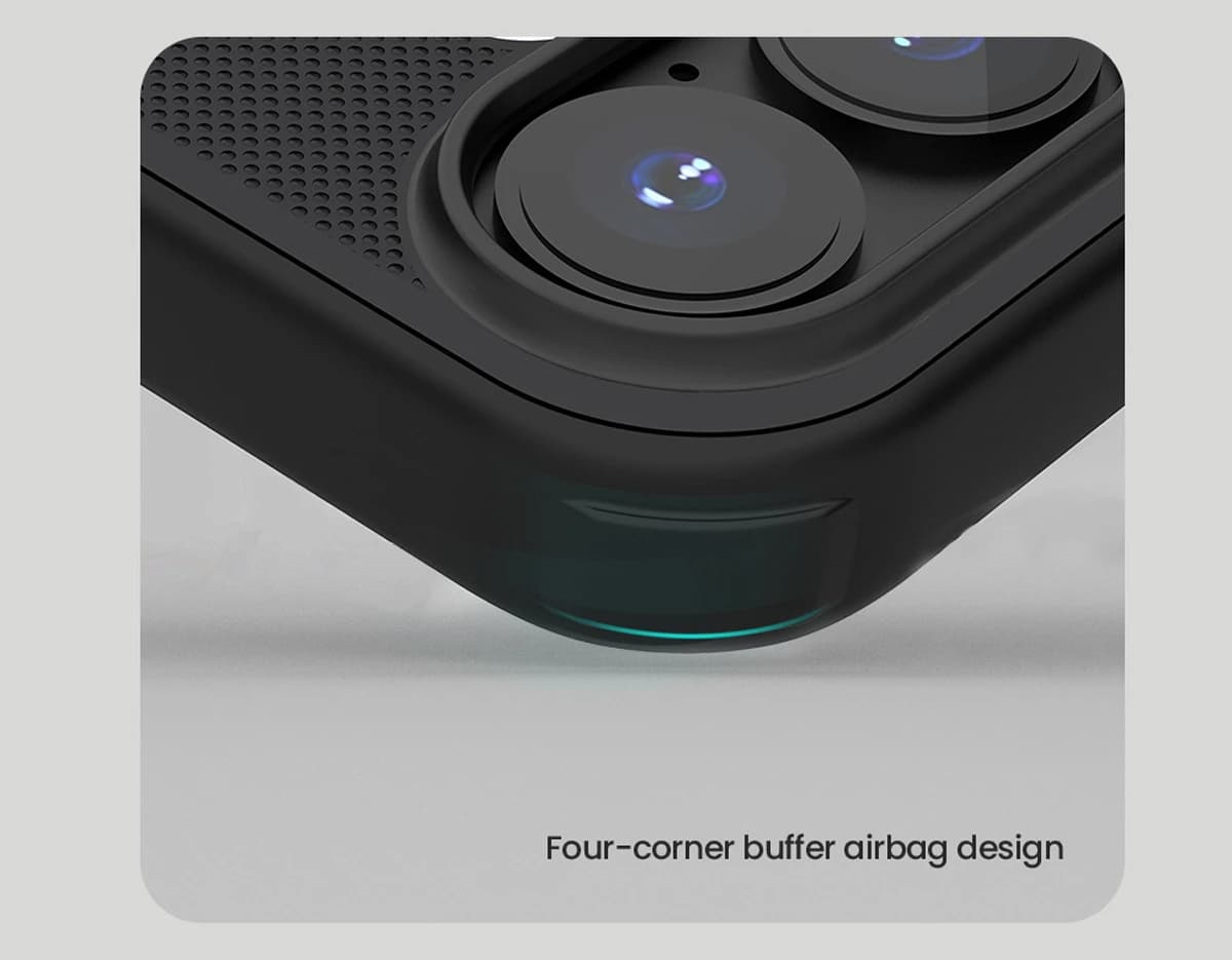 قاب ضد ضربه مگنتی iPhone 17 مارک نیلکین مدل Super Frosted Shield Pro Magnetic — تصویر ۱۰