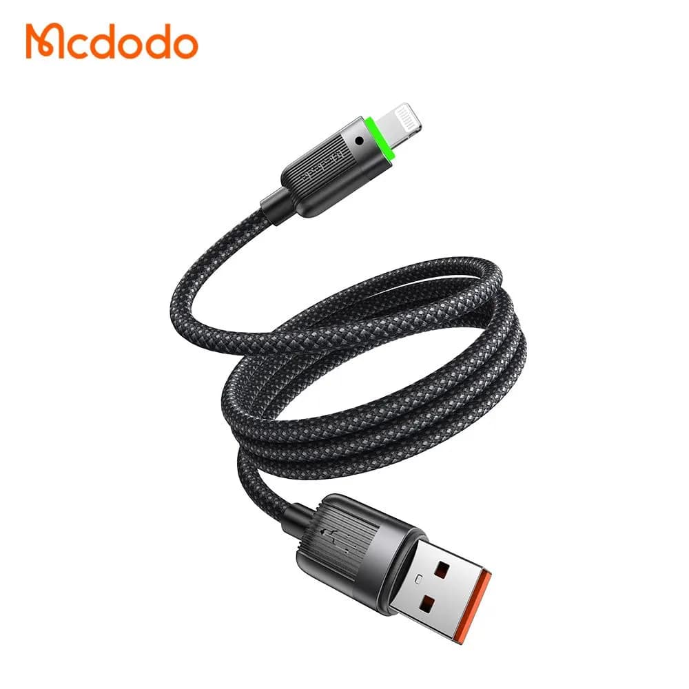 کابل شارژ مغناطیسی 36 وات 3 آمپر 1.2 متر USB-A به Lightning برند مک دودو مدل Mcdodo CA-6000 — تصویر ۱۲
