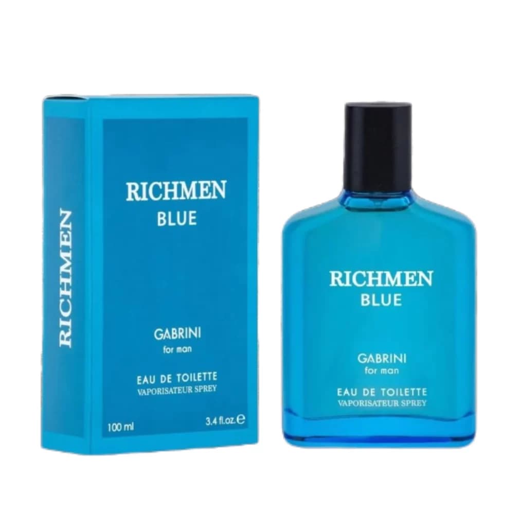 ادکلن مردانه گابرینی مدل RICHMEN BLUE حجم 100 میلی‌لیتر — تصویر ۳