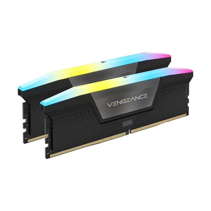 رم کورسیر VENGEANCE RGB 64GB 32GBx2 6000MHz CL40 DDR5 — تصویر ۲