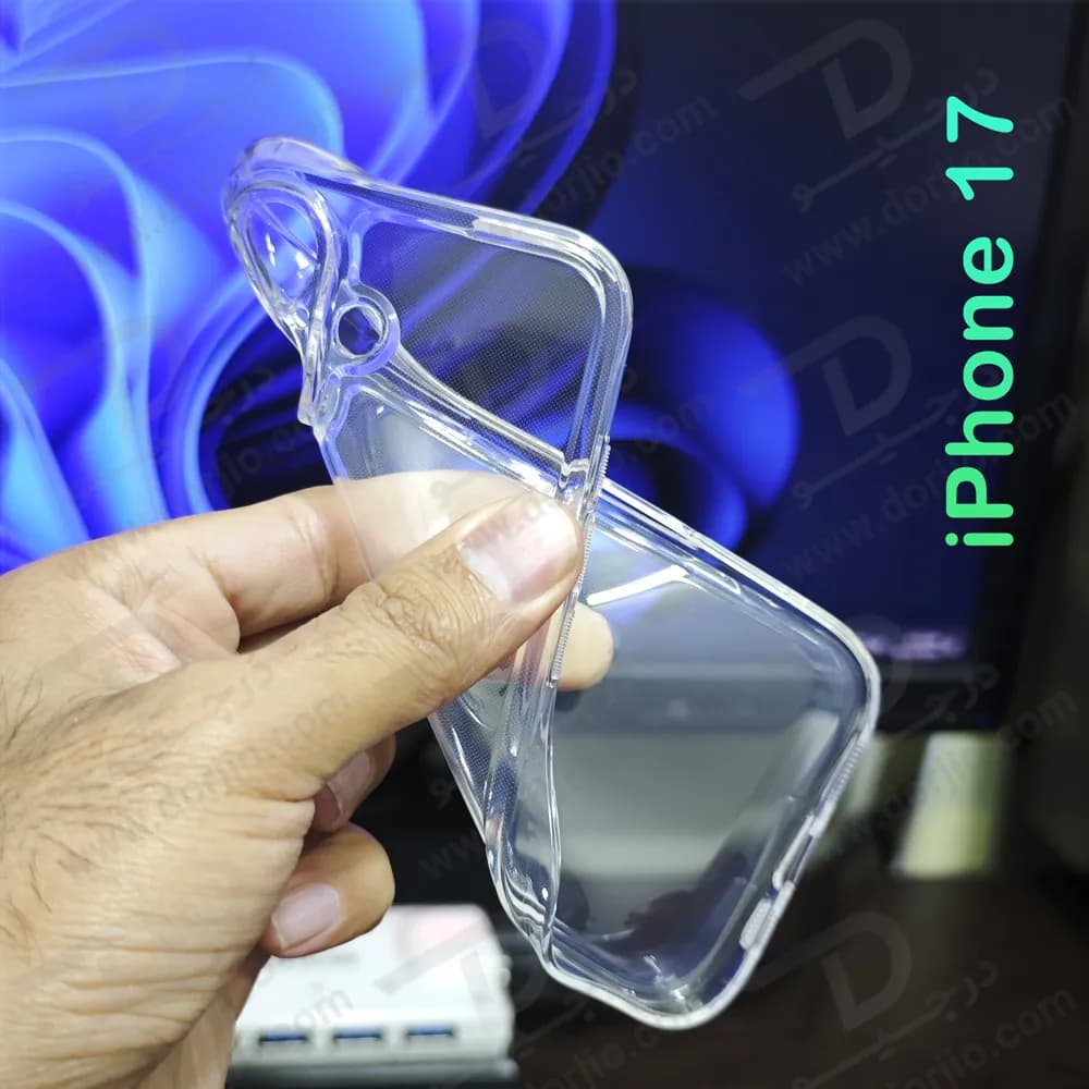 قاب ژلهای شفاف فول کاور iPhone 17 — تصویر ۳