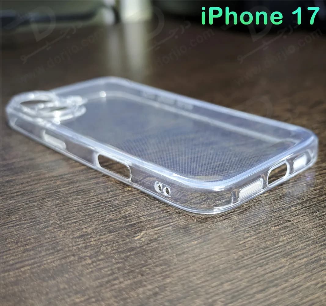 قاب ژلهای شفاف فول کاور iPhone 17 — تصویر ۵