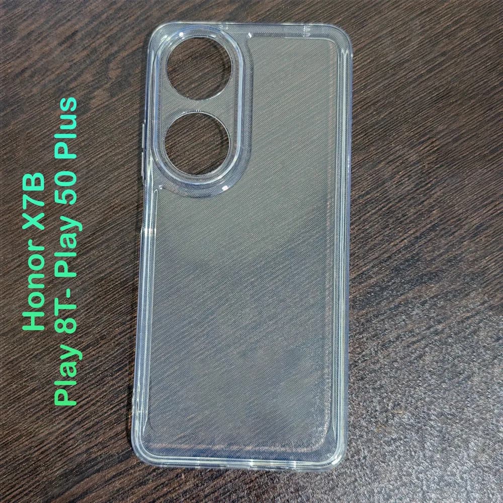 قاب ژله‌ای شفاف فول کاور Honor Play 8T — تصویر ۷