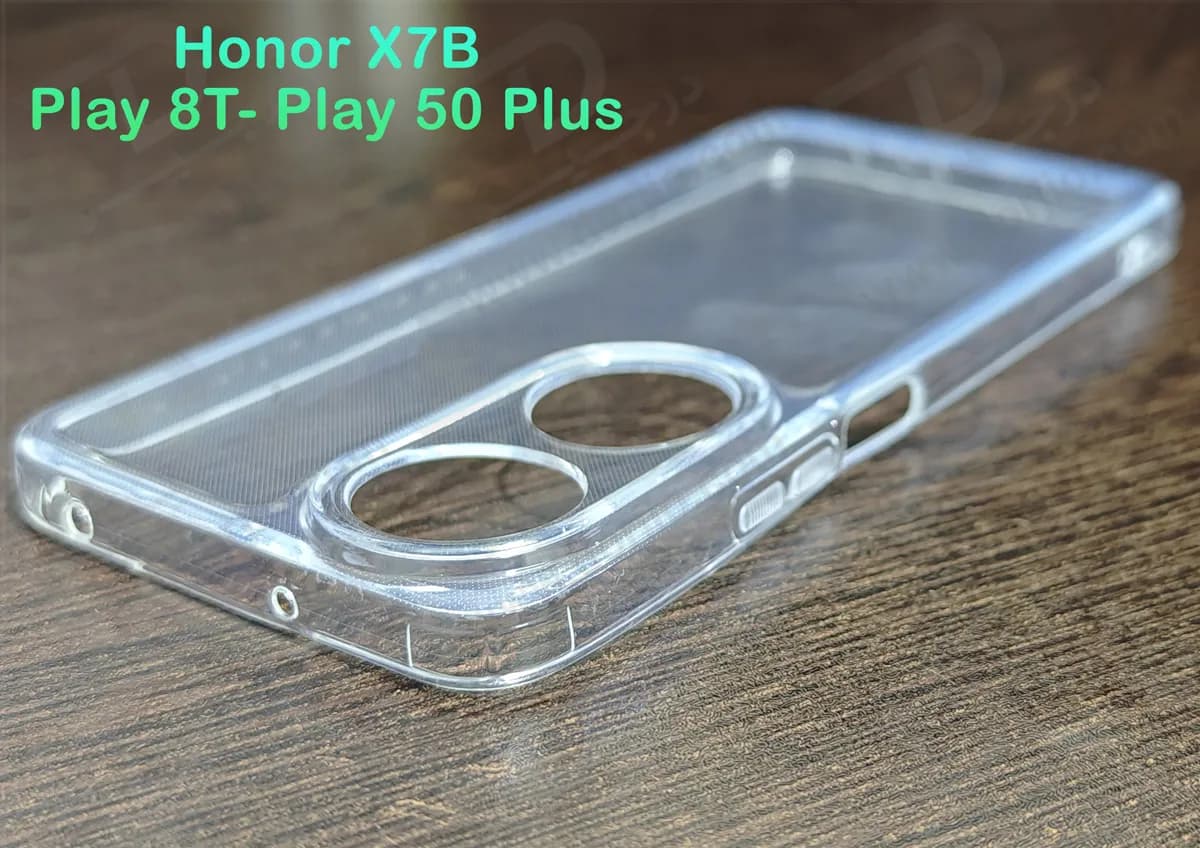 قاب ژله‌ای شفاف فول کاور Honor Play 50 Plus — تصویر ۶