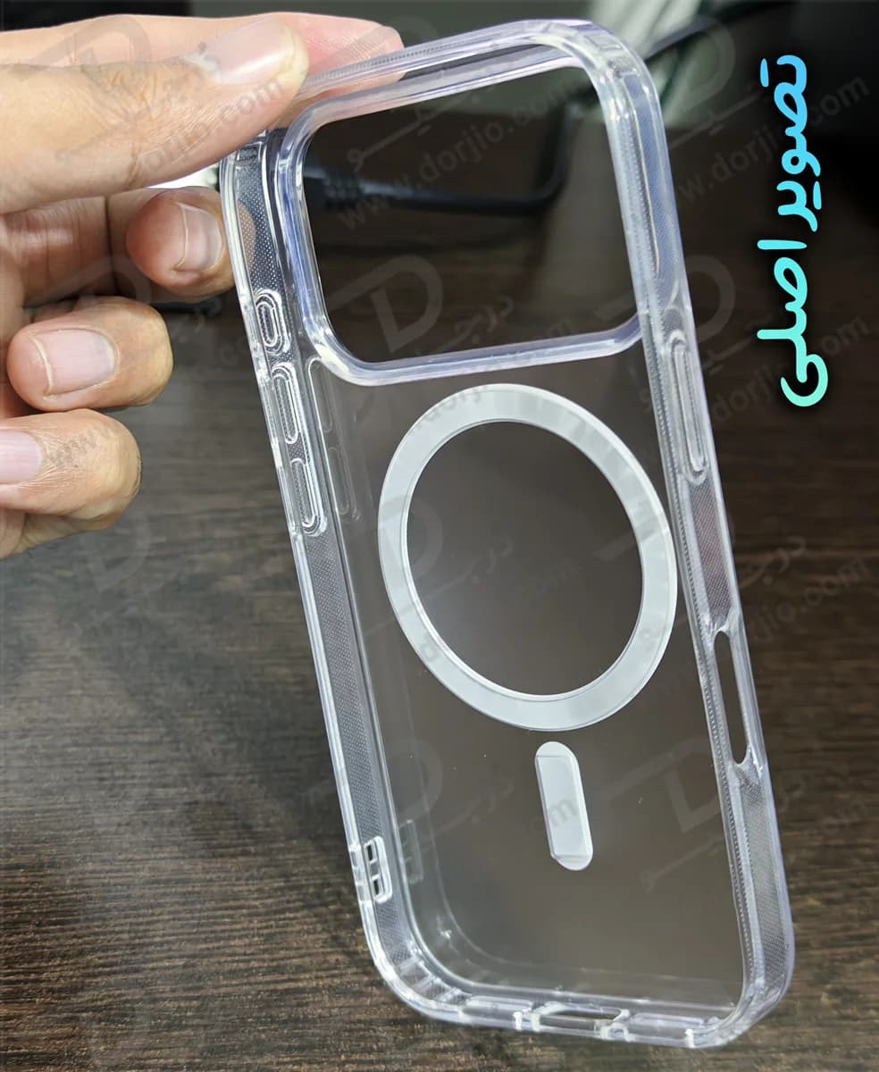 قاب نیمه شفاف مات مگنتی iPhone 17 Pro — تصویر ۵
