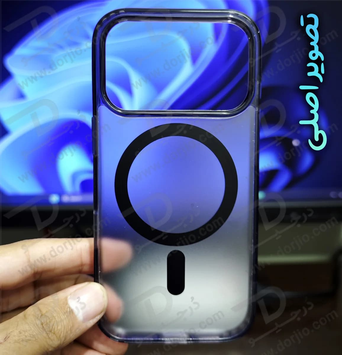 قاب نیمه شفاف مات مگنتی iPhone 17 Pro Max — تصویر ۴