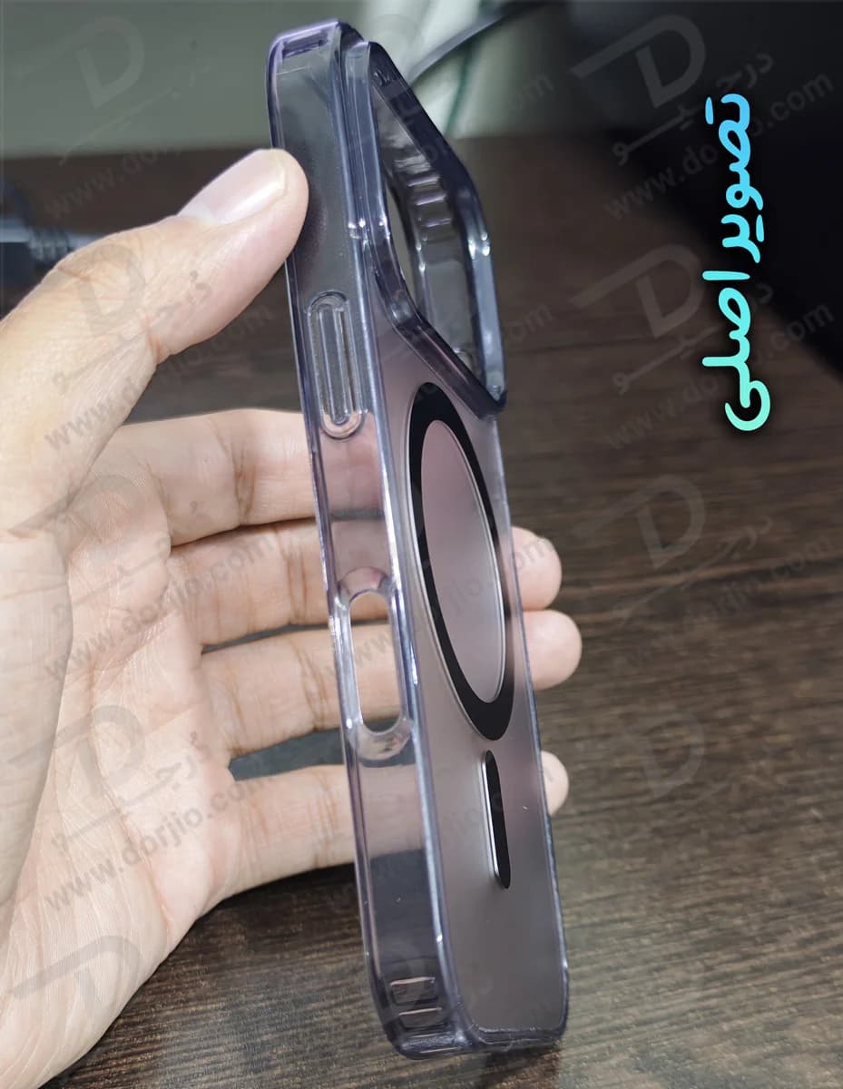 قاب نیمه شفاف مات مگنتی iPhone 17 Pro Max — تصویر ۶