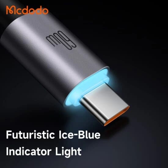 کابل شارژ چند سر 4 کاره مگنتی 60 وات Type-C و USB-A به Lightning و Type-C طول 1.2 متر برند مک دودو مدل Mcdodo CA-6560 — تصویر ۷