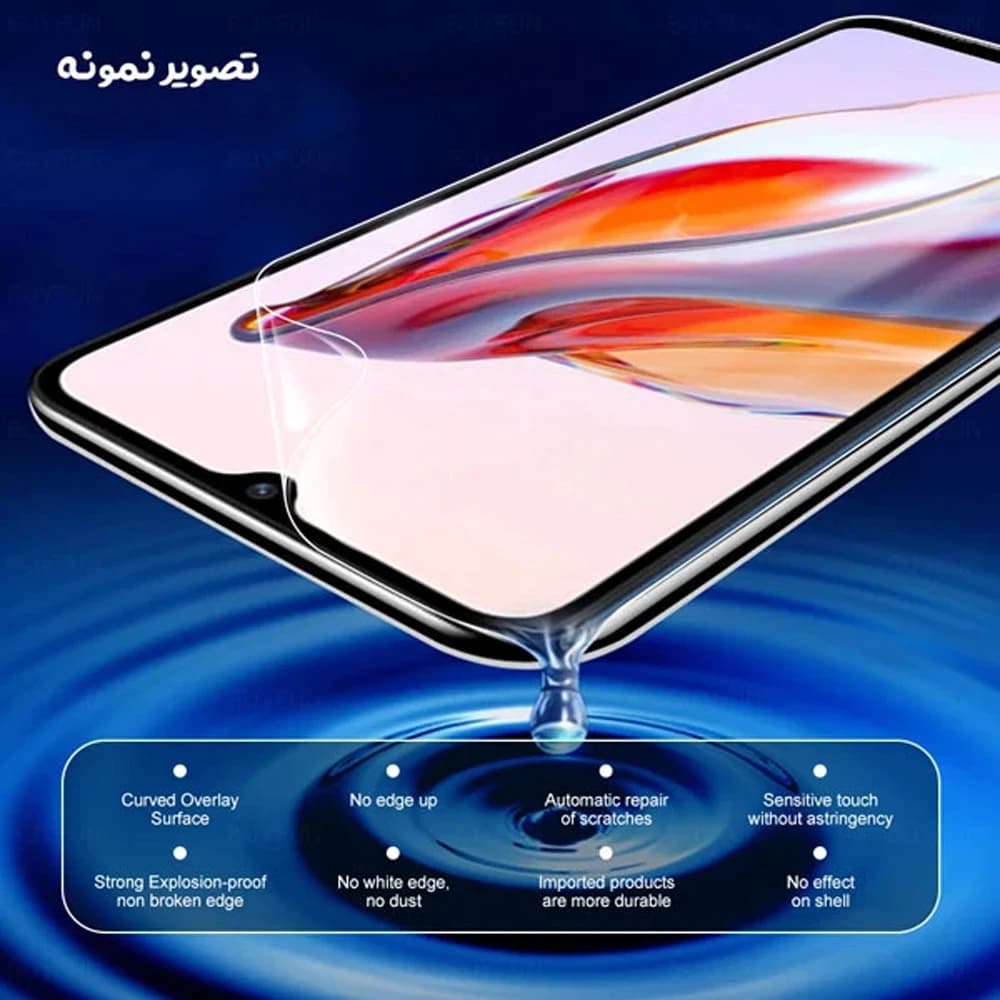 نانو برچسب مات صفحه نمایش Samsung Galaxy M07 — تصویر ۴