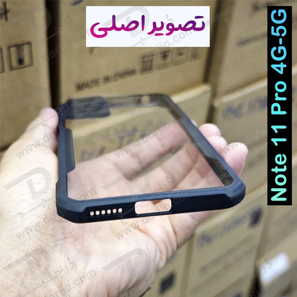 کریستال شیلد شفاف Xiaomi Redmi Note 11 Pro 4G-5G مارک XUNDD سری Beatle — تصویر ۱۱