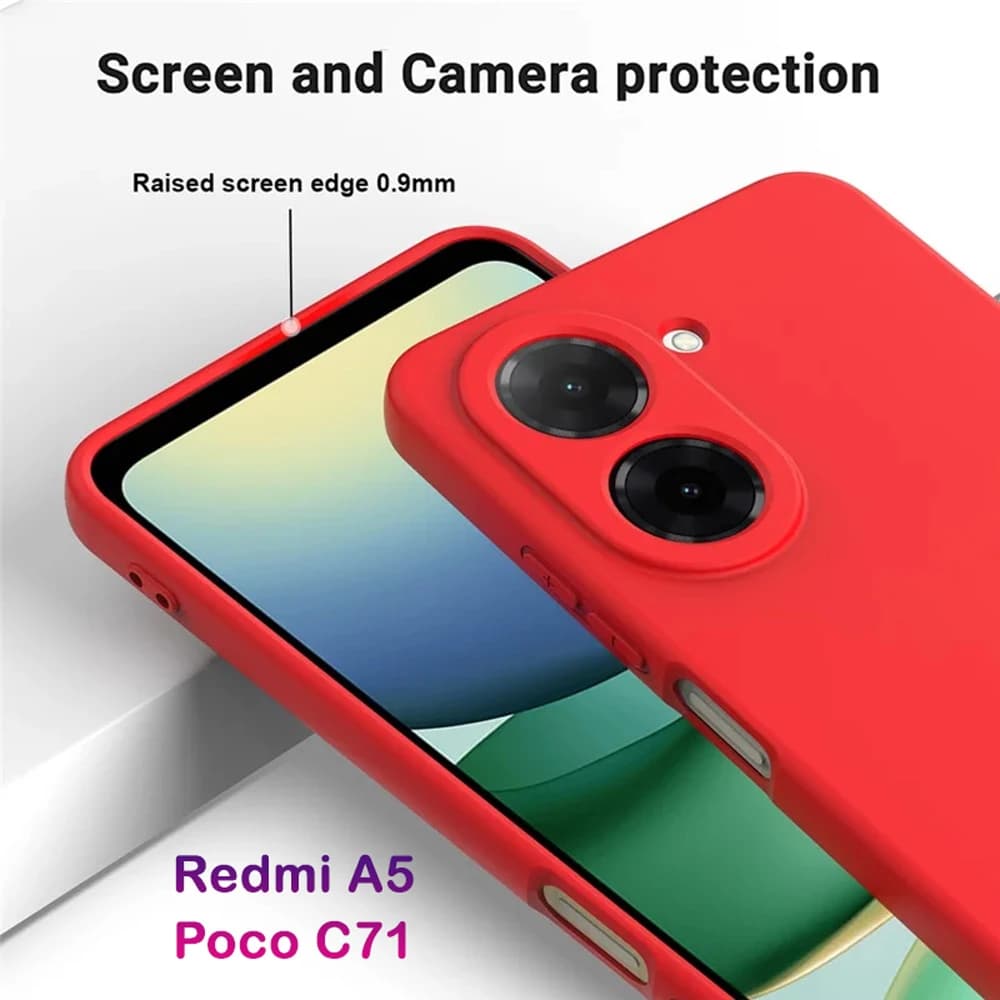 گارد سیلیکونی گوشی Xiaomi Redmi A5 — تصویر ۱۲