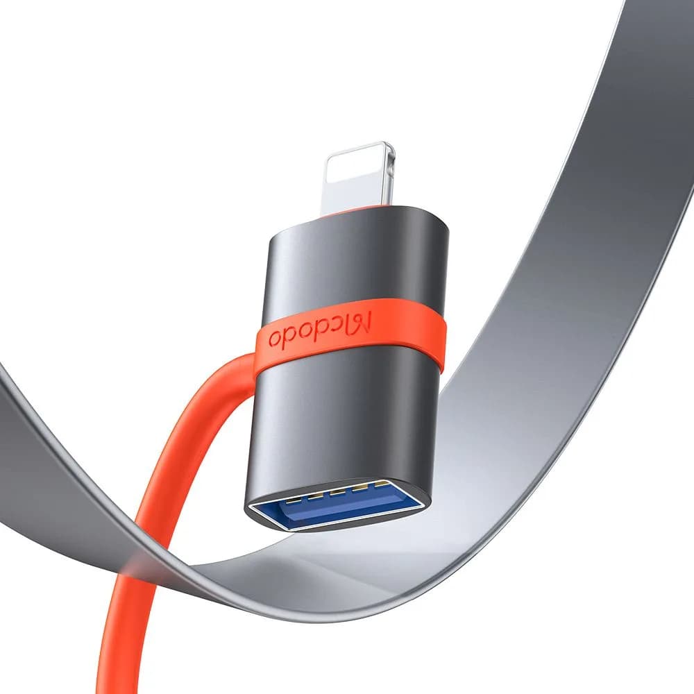 تبدیل OTG پورت USB-A به Lightning برند مک دودو مدل Mcdodo OT-2600 — تصویر ۸