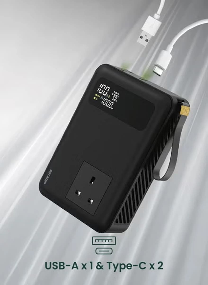 پاور بانک 30 هزار 100 وات با خروجی برق مستقیم 270 وات مدل Power Vault برند Green Lion — تصویر ۷