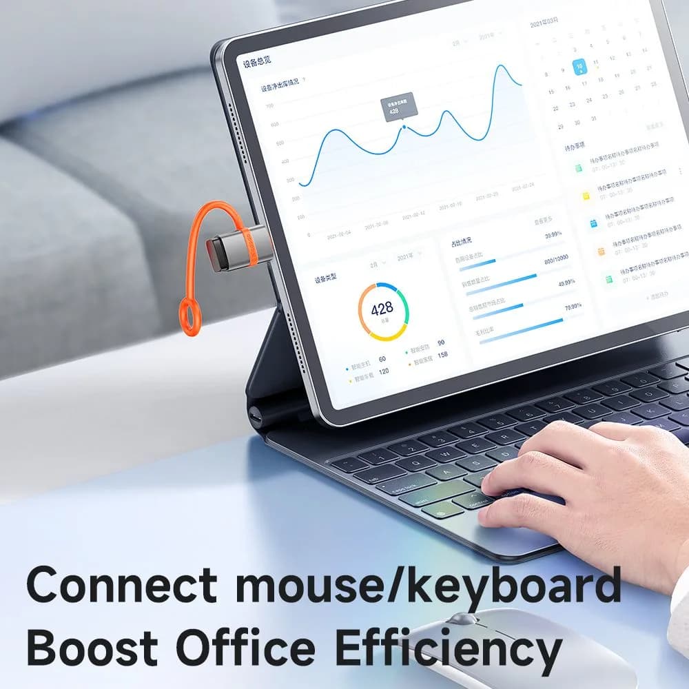 تبدیل OTG پورت 3.0 USB-A به USB-C برند مک دودو مدل Mcdodo OT-3810 — تصویر ۱۲
