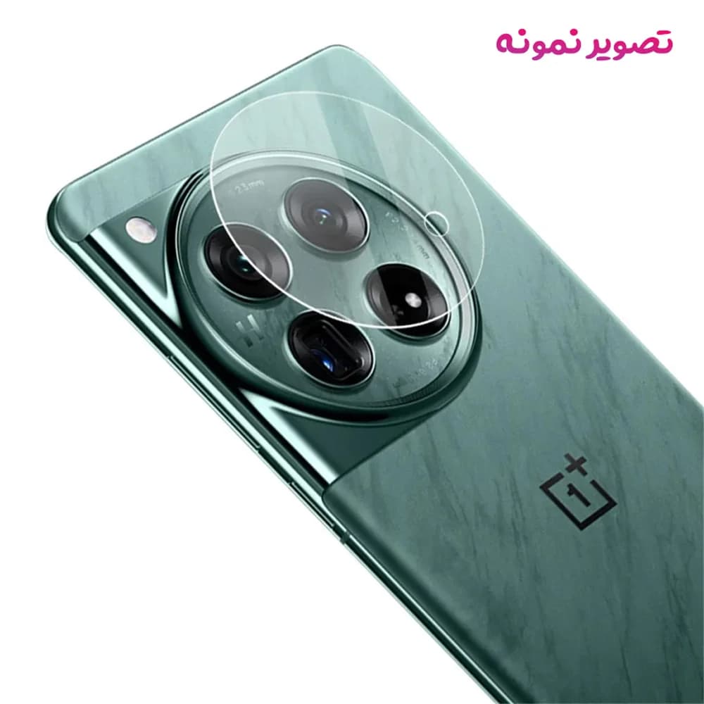 محافظ لنز OnePlus 12 مدل تمام شفاف — تصویر ۶