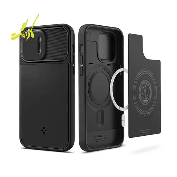 قاب آیفون ۱۴ پرو مکس اسپیگن Spigen Optik Armor (MagFit) 14 Pro Max — تصویر ۱۰