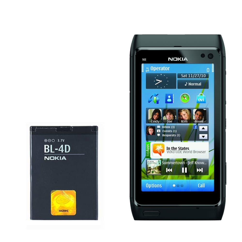 باتری نوکیا Nokia N8 مدل BL-4D — تصویر ۶