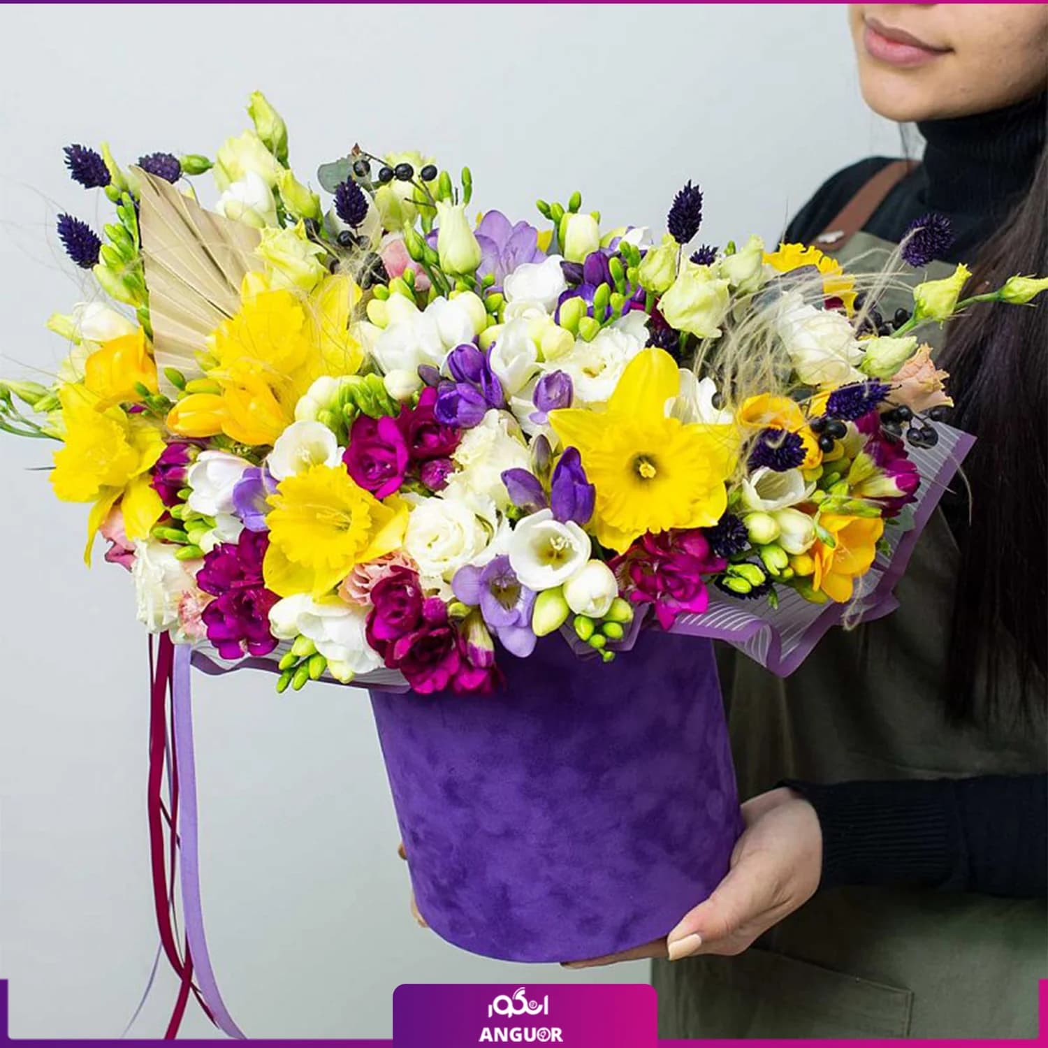 باکس گل فرزیا -نرگس — تصویر ۲