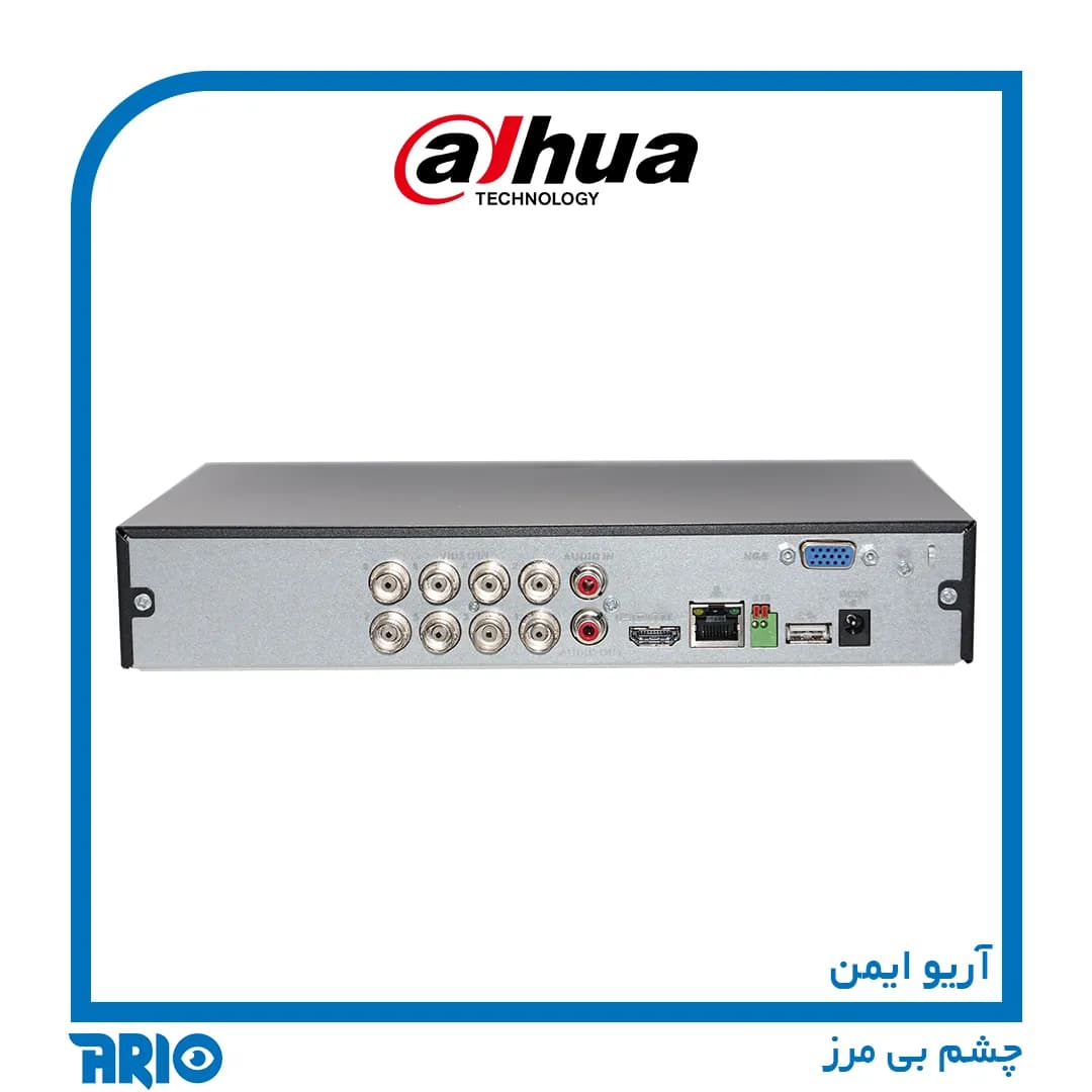دی وی آر 8 کانال داهوا XVR5108HS-5M-I3/T — تصویر ۴