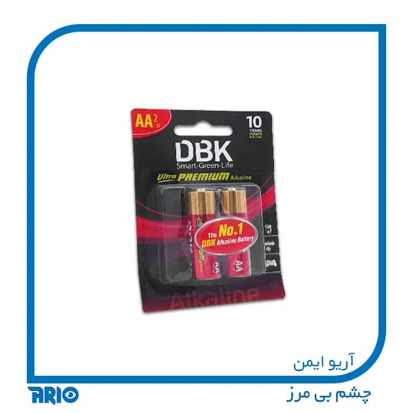 باتری قلمی پریمیوم آلکالاین دی بی کی DBK — تصویر ۴