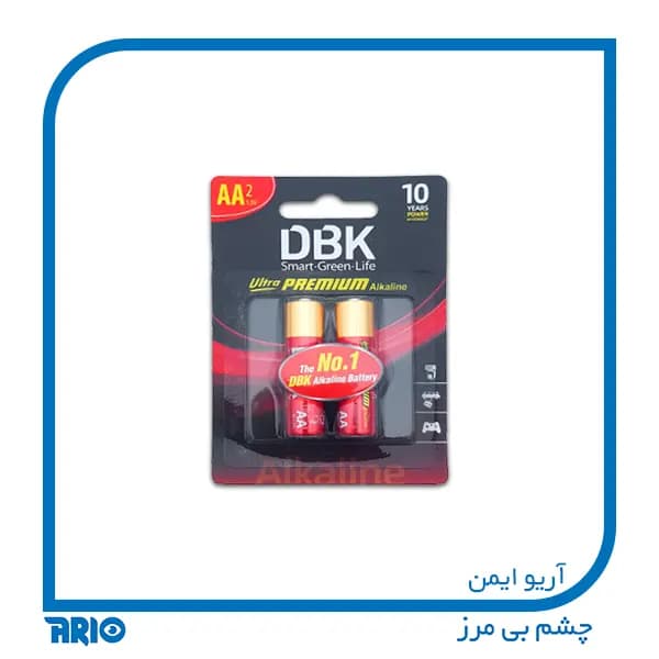 باتری قلمی پریمیوم آلکالاین دی بی کی DBK
