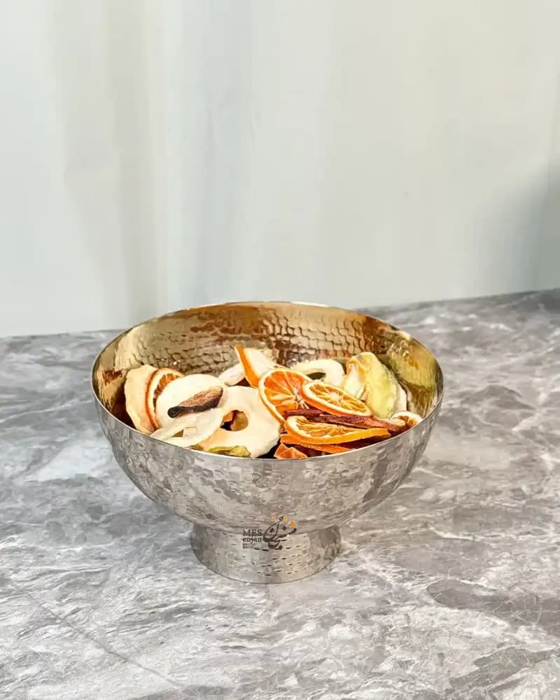 سرویس پذیرایی کروم پایه کوتاه — تصویر ۲