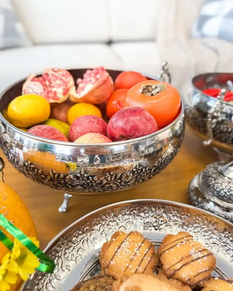 سرویس پذیرایی نیلوفر کروم — تصویر ۳