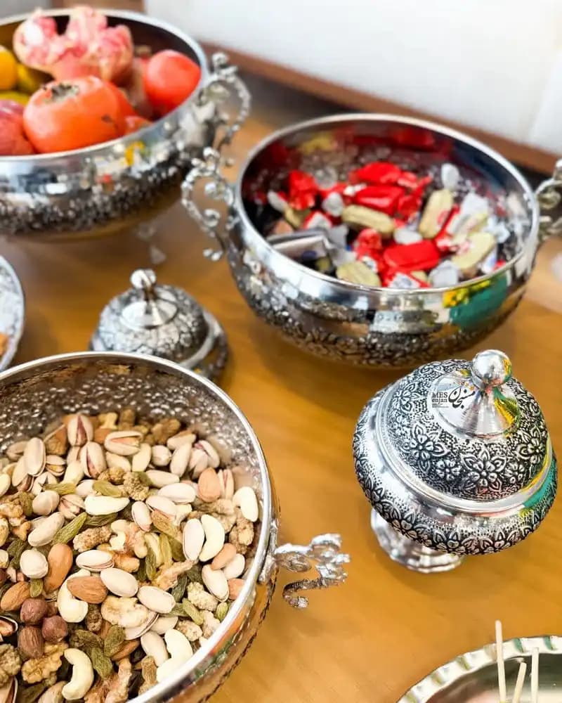 سرویس پذیرایی نیلوفر کروم — تصویر ۸