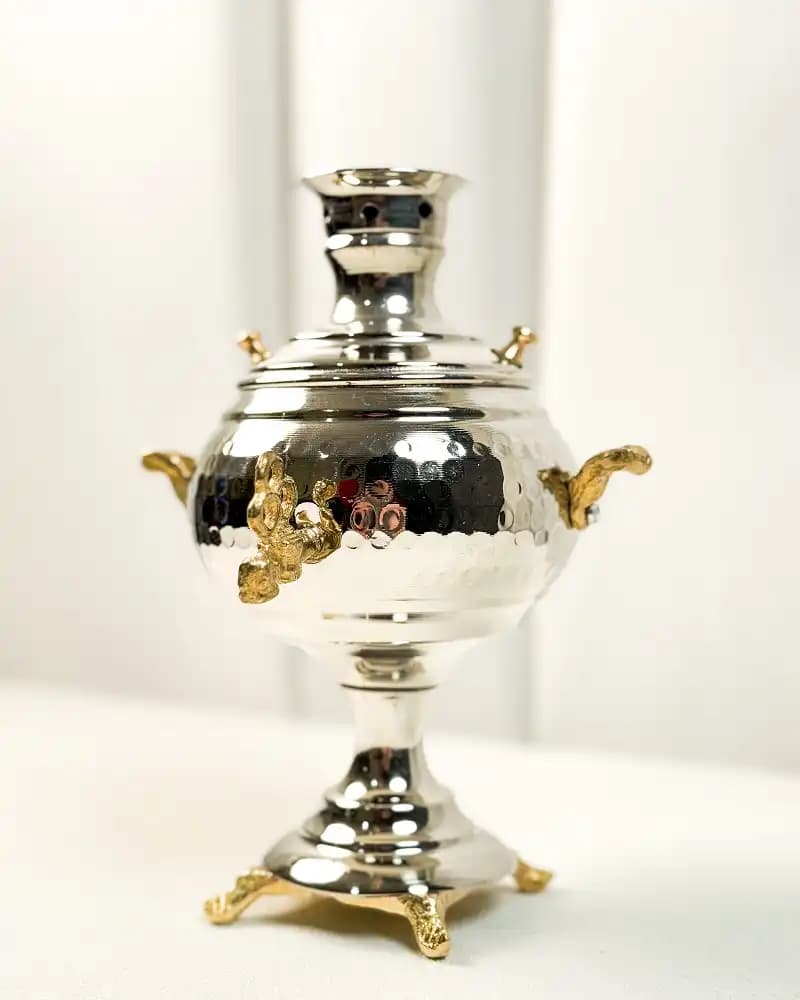 سماور نوزادی کروم — تصویر ۲