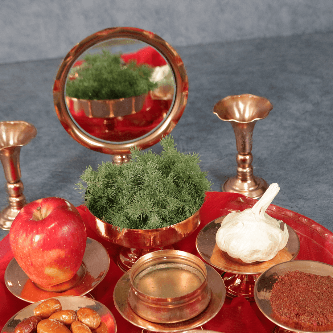 هفت سین مسی طرح بشقابی — تصویر ۲