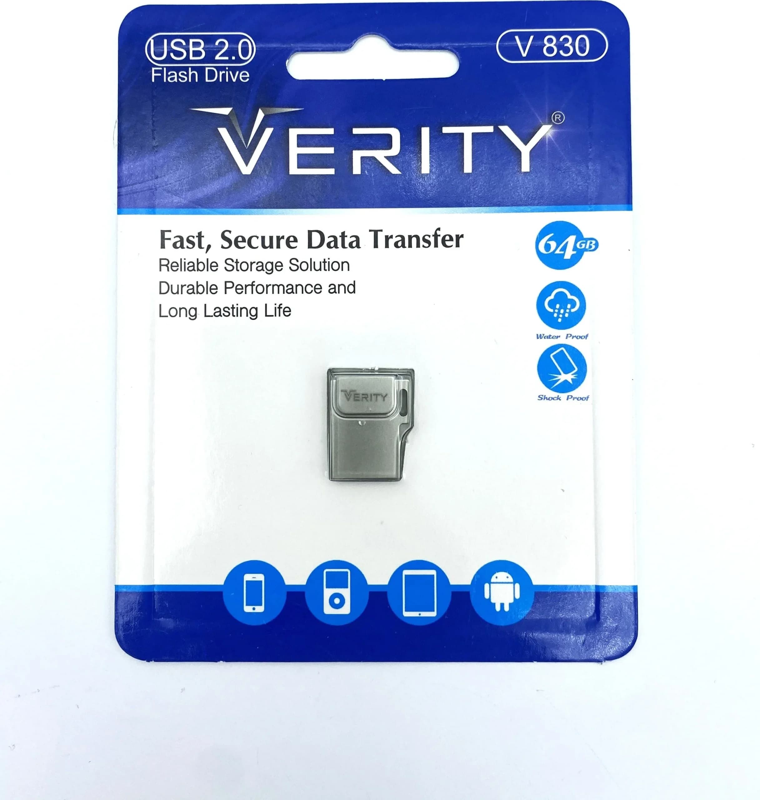 فلش مموری وریتی مدل V830 ظرفیت 64 گیگابایت — تصویر ۹