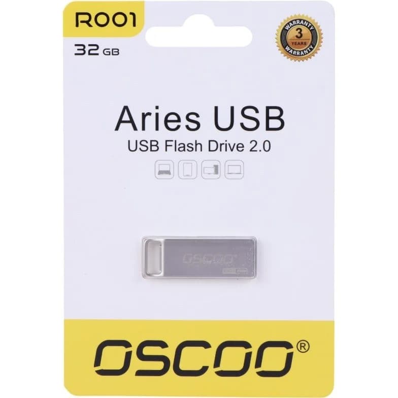 فلش مموری اوسکو مدل R001 ظرفیت 32 گیگابایت USB 2.0 — تصویر ۲