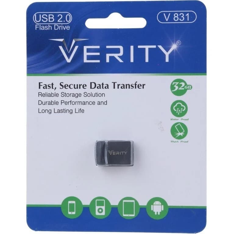 فلش مموری وریتی مدل V831 ظرفیت 32 گیگابایت