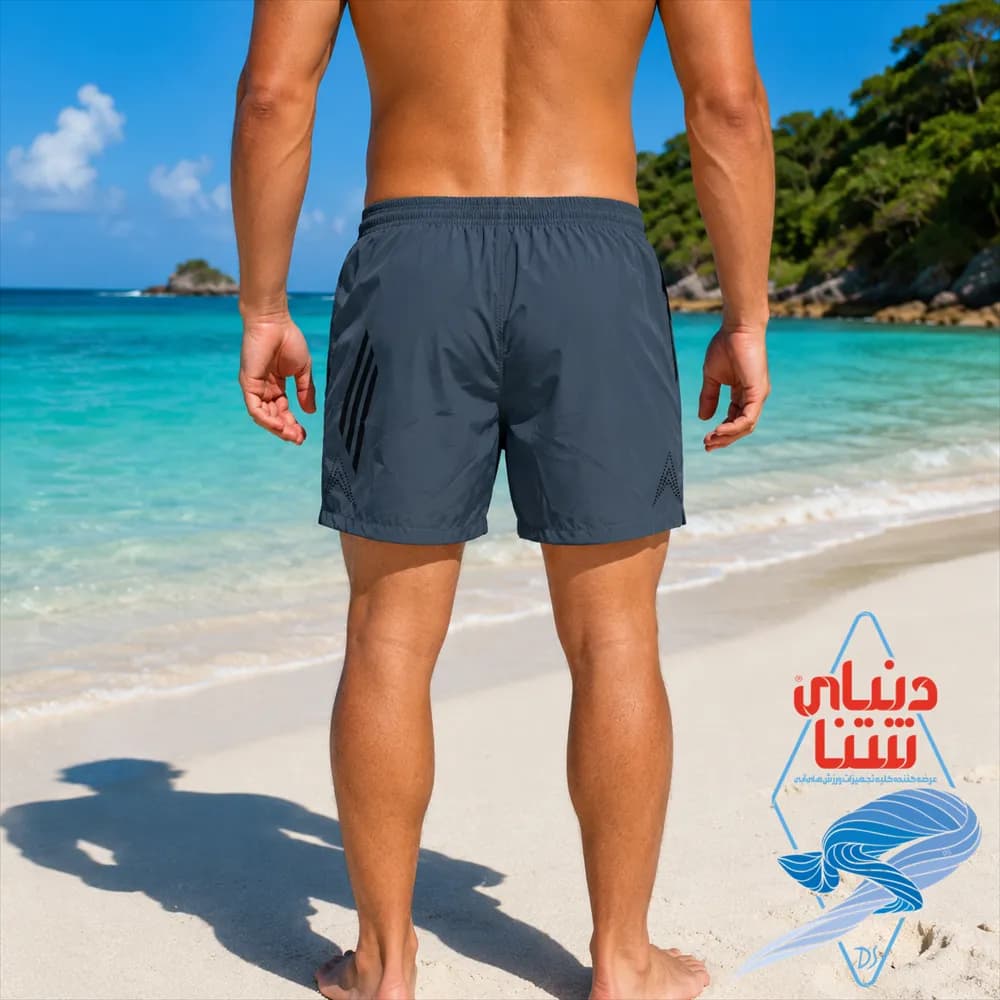 مایو مردانه شلوارکی adidas کد 4407 — تصویر ۱۱