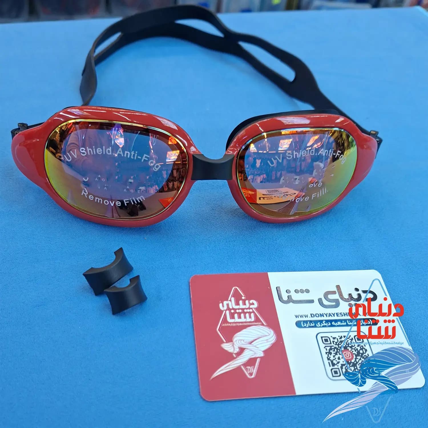 عینک شنا بزرگسال کد 4247 — تصویر ۶