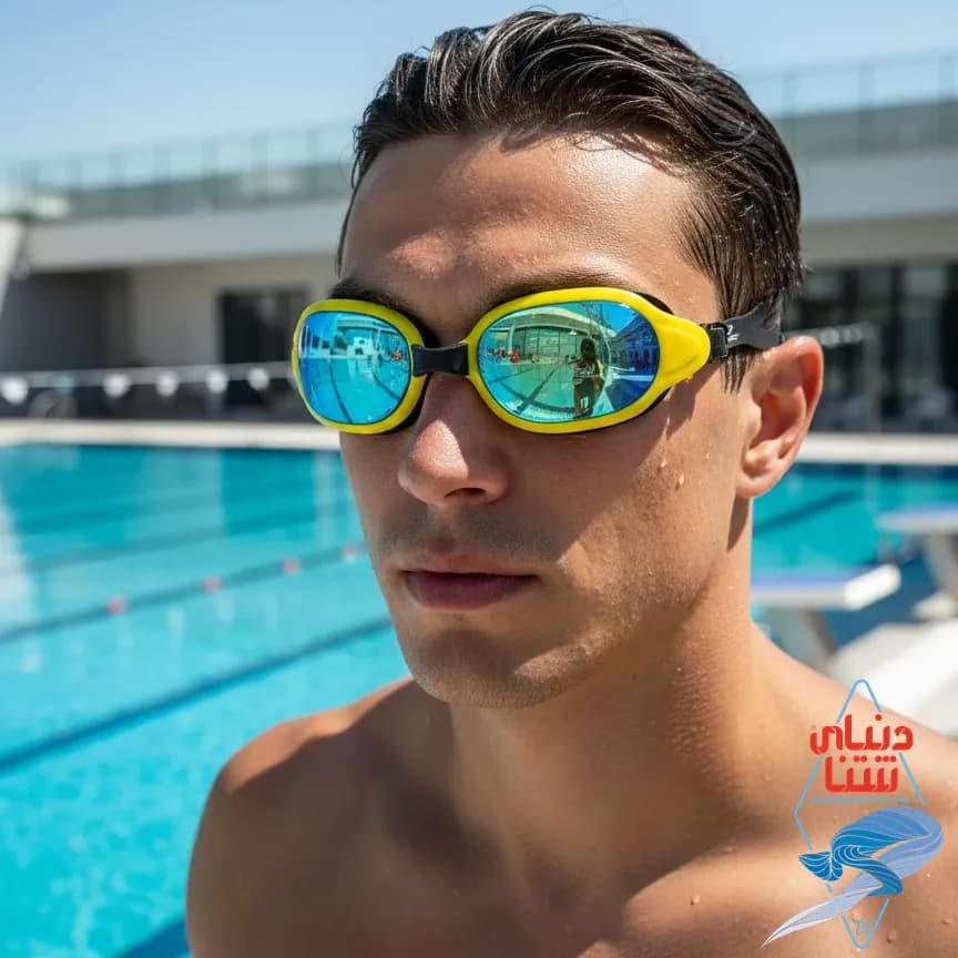 عینک شنا بزرگسال کد 4246