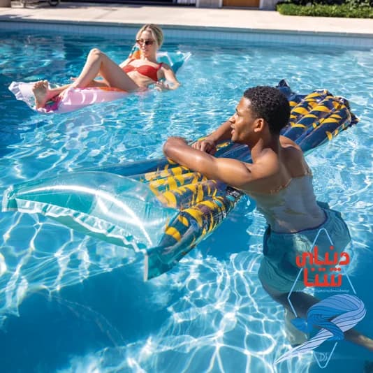 تشک بادی روی آب intex کد 4366 — تصویر ۵