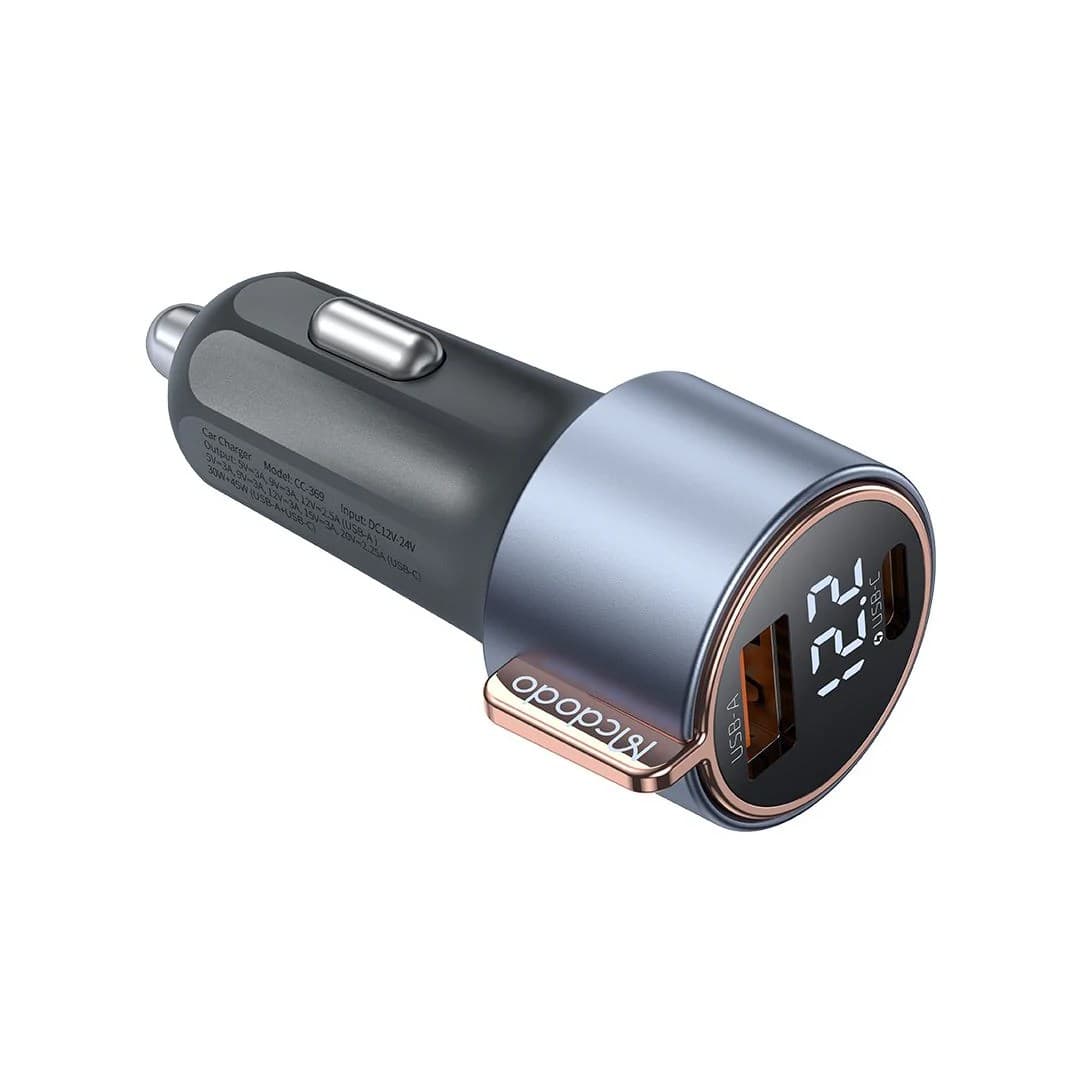 شارژر فندکی 2 پورت 75 وات مک دودو مدل Mcdodo CC-369 — تصویر ۱۲