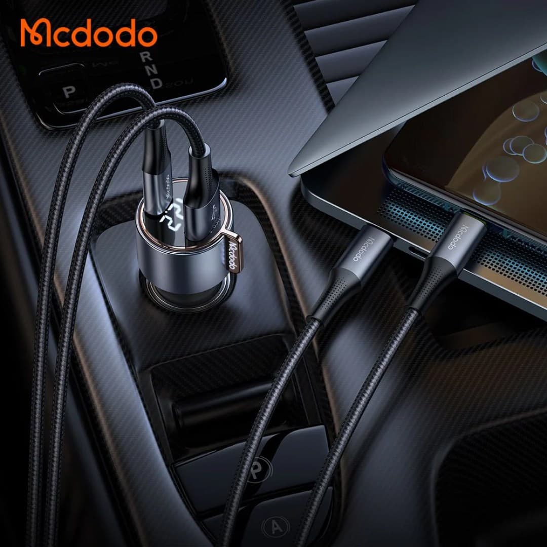 شارژر فندکی 2 پورت 75 وات مک دودو مدل Mcdodo CC-369 — تصویر ۶