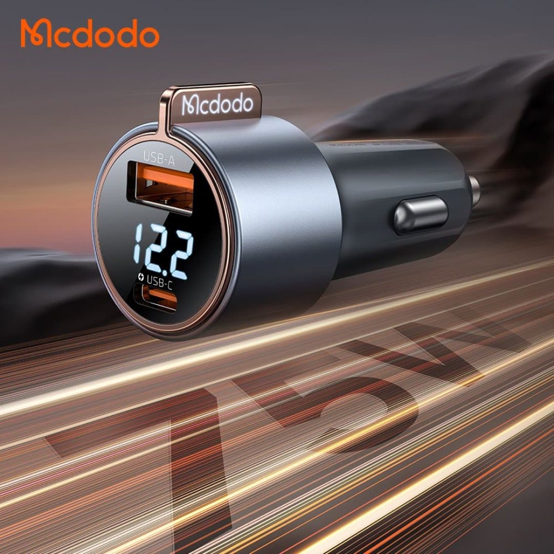 شارژر فندکی 2 پورت 75 وات مک دودو مدل Mcdodo CC-369 — تصویر ۵