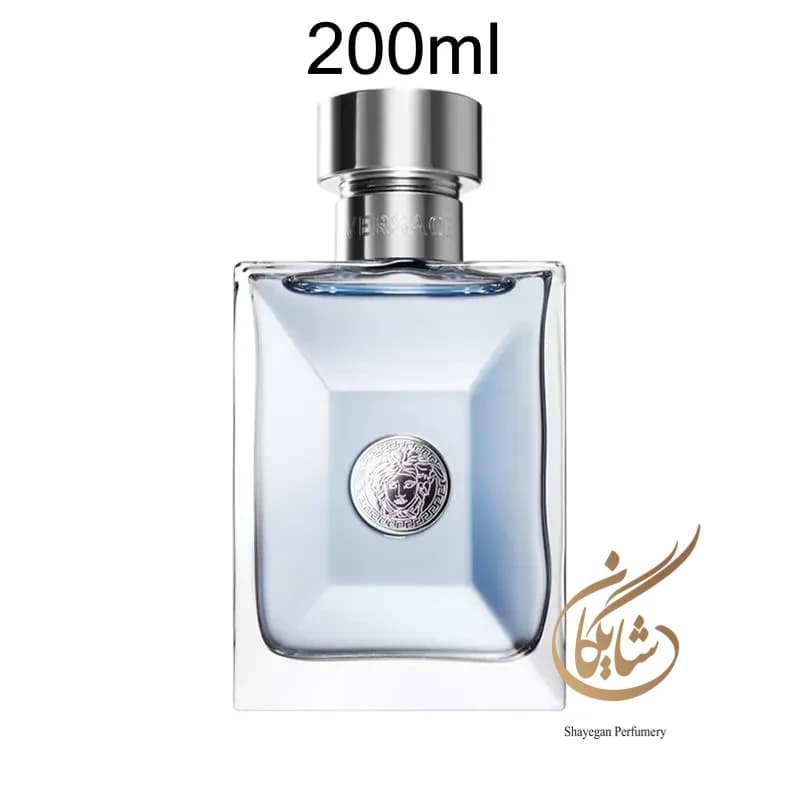 ادوتویلت مردانه ورساچه پور هوم _ Versace Pour Homme 200ml — تصویر ۵