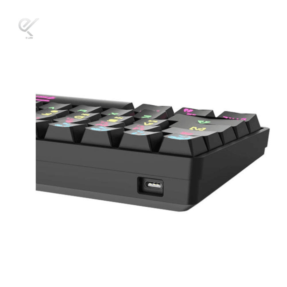 کیبورد مکانیکی بی سیم جرتک JERTECH مدل JK- 530 MINI — تصویر ۸
