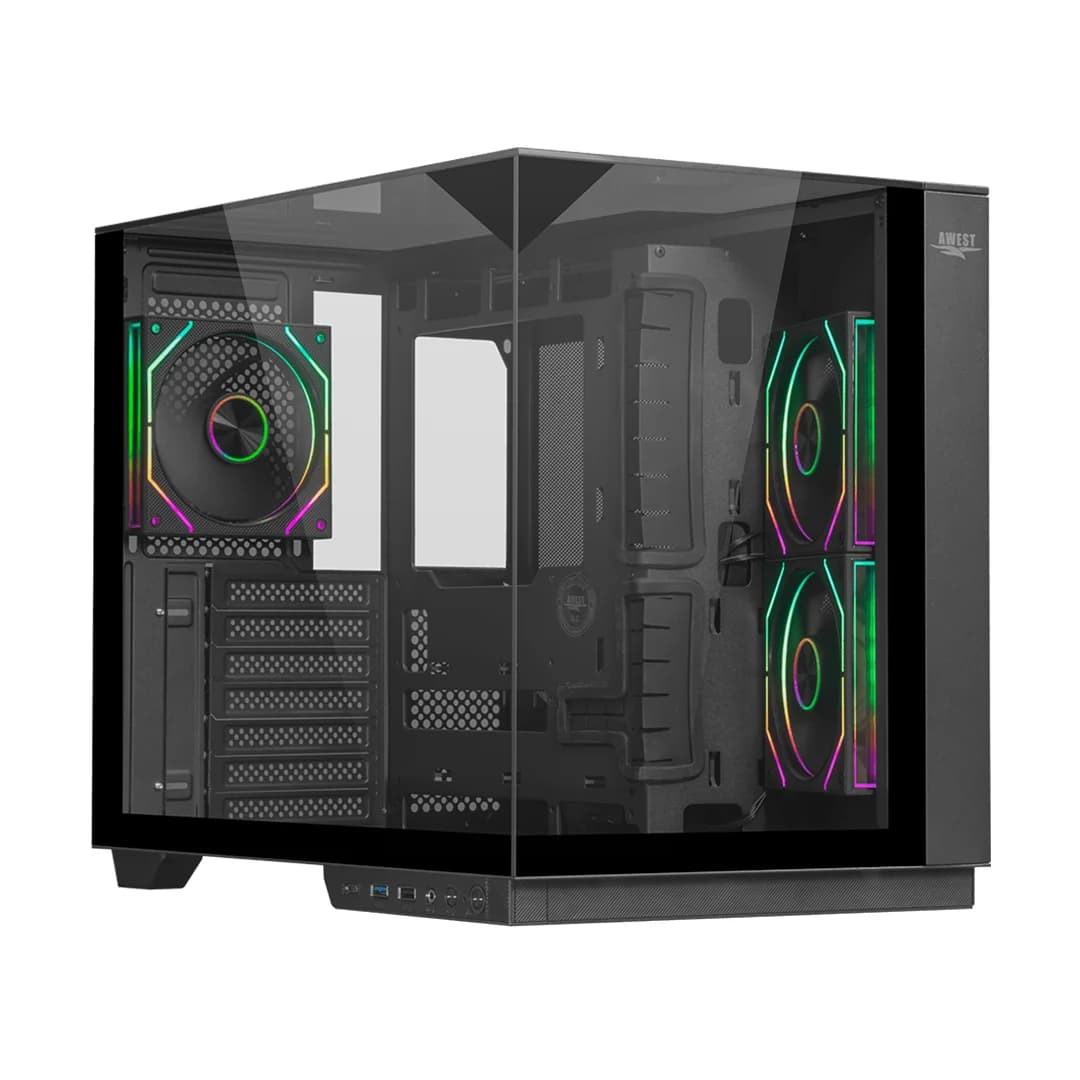 کیس کامپیوتر اوست Awest AQ17TG-B — تصویر ۳