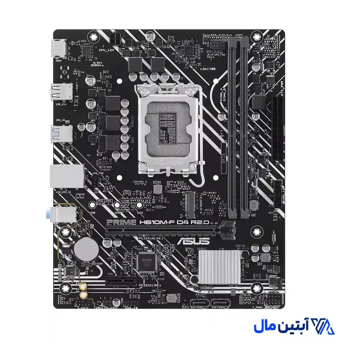 مادربرد ایسوس Asus Prime H610M-F DDR4 R2.0 — تصویر ۳
