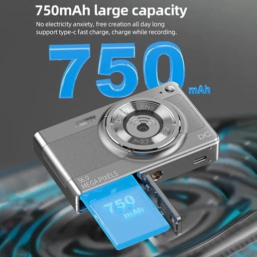 دوربین دیجیتال 56مگاپیکسل فولHD باکارت 32 گیگ اورجینال امازون المان — تصویر ۱۲