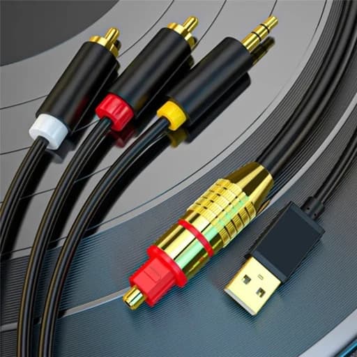 کابل صدای دیجیتال به انالوگ همه کاره ساخته شده از با کیفیت ترین نوع سلیکونی اورجینال امازون المان — تصویر ۱۰