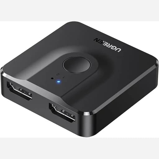 سوئیچ یوگرین HDMI 4K 60Hz، اسپلیتر HDMI دو طرفه اورجینال امازون المان) ارسال رایگان⭐ — تصویر ۷